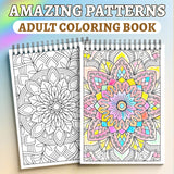 Amazing Patterns: A Kaleidoscope Coloring Book for Relaxation and Creativity