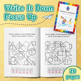 Pre-K and kindergarten shape workbook for Ages 4-8