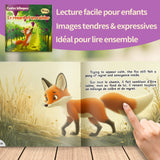 Children's bilingual fable book for early language learning and comprehension