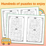 Sudoku Puzzle Books: Explore and Solve Number Set product image 8 showing printed book details for screen-free reading and learning
