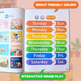 Ages 1-4 early learning sound book for parent-child vocabulary practice