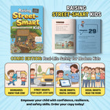 Upper elementary safety comic for family discussion and life skills learning