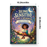 Being Sensitive Is Not a Weakness product image 8 showing printed book details for screen-free reading and learning