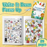Pre-K and kindergarten hidden object workbook for Ages 4-8