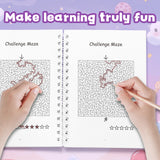 Older kids maze book for logic training and deep focus