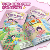 Ages 3-6 Lisa's Day book for daily routine vocabulary