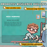 Ages 6-12 resilience book for screen-free family discussion