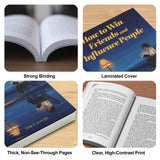 Personal growth book for adults studying social confidence and leadership