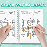 Beginner Maze Workbook for Kids, Easy Pathfinding Puzzle Book with Simple Maze Practice, Pencil Control, Focus Training, and Early Problem-Solving Activities