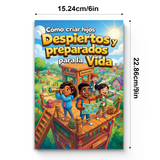Cómo Criar Hijos Preparados para la Vida product image 8 showing printed book details for screen-free reading and learning