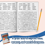 Swear 'N' Search Funny Word Search for Adults product image 7 showing printed book details for screen-free reading and learning