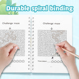 Older kids logic puzzle book for deep focus skills
