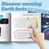 Ages 7-12 earth science book for screen-free science reading