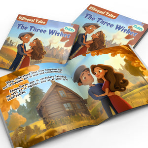 Bilingual Tales: The Three Wishes – English & Spanish Storybook