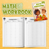 Kids practicing multiplication equations