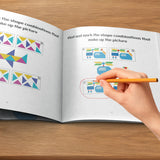 Visual Focus Challenge, Kids Search and Spot Activity Book with Missing Piece Puzzles, Observation Training, Brain Games, and Fun Learning Play