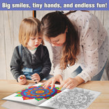 Kaleidoscope Coloring Fun Adult Coloring Book product image 6 showing printed book details for screen-free reading and learning