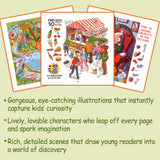 Ages 4-8 activity book for screen-free hidden object practice