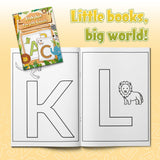 Children's alphabet recognition workbook