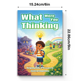 What Were You Thinking Impulse Control Book for Kids product image 8 showing printed book details for screen-free reading and learning
