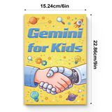 Gemini for Kids AI Learning Guide product image 8 showing printed book details for screen-free reading and learning