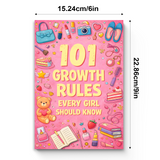 101 Growth Rules Every Girl Should Know product image 8 showing printed book details for screen-free reading and learning