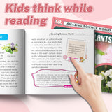 Ages 7-12 plant facts book for screen-free science reading