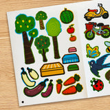 Ages 3-6 comparison sticker book for early logic