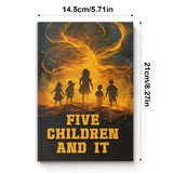 Ages 8-14 and family readers fantasy book for screen-free reading