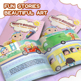 Ages 3-6 Who's Coming book for observation and question language