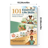 101 Essential Skills Every Modern Kid Needs product image 7 showing printed book details for screen-free reading and learning