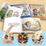 Kid Can Read 12-Book Everyday Life Early Reader Set for Kids product image 5 showing printed book details for screen-free reading and learning