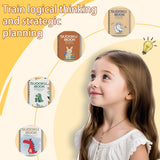 Kids sudoku book set for Ages 6-10 with progressive puzzle difficulty