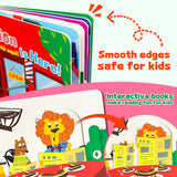 Ages 1-4 interactive board book for screen-free parent-child reading