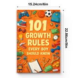 101 Growth Rules Every Boy Should Know product image 8 showing printed book details for screen-free reading and learning