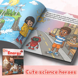 Printed STEM book for energy vocabulary, observation, and early science learning