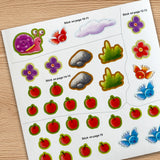 Ages 3-6 My Friends sticker book for friendship vocabulary