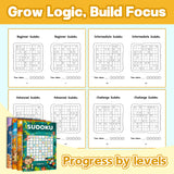 Jungle Sudoku Puzzle Books: Beginner to Challenge product image 8 showing printed book details for screen-free reading and learning