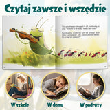 Printed Ant and Grasshopper story book for responsibility vocabulary and family reading