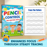 Children's pre-writing activity book for fine motor development