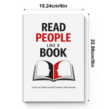 Read People Like a Book Communication Guide product image 8 showing printed book details for screen-free reading and learning