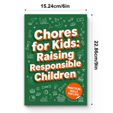 Chores for Kids Raising Responsible Children product image 8 showing printed book details for screen-free reading and learning
