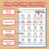 Children completing number bond problem solving tasks