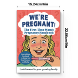 New Parent Preparation Handbook for Family Planning printed paperback reading desk product scene