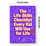 The Life Skills Checklist for Kids product image 8 showing printed book details for screen-free reading and learning