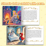 Ages 4-8 fairy tale book set for screen-free read-aloud storytime