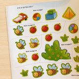 Ages 3-6 social-emotional sticker book for screen-free learning