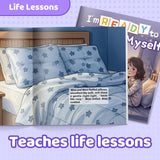 Preschool social-emotional storybook for sleep routine and nighttime comfort