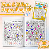 Ages 3-6 activity book for visual focus and fine motor skills
