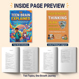 Independent Thinking + Teen Brain Explained: 2-Book Learning Set product image 6, bundle ISBN 9798904664800